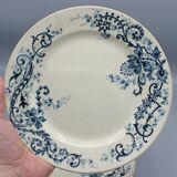 Lot 9 plate plates hb & cie earth of iron - sevigne 23 cm