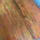 Solid wood farmhouse table