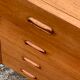 Pair of Scandinavian teak chests of drawers 1960