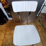 Chrome and Formica chair 50/60.