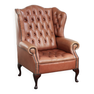 Fauteuil à oreilles - classique anglais