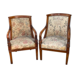 Pair of armchairs