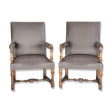 Pair of armchairs