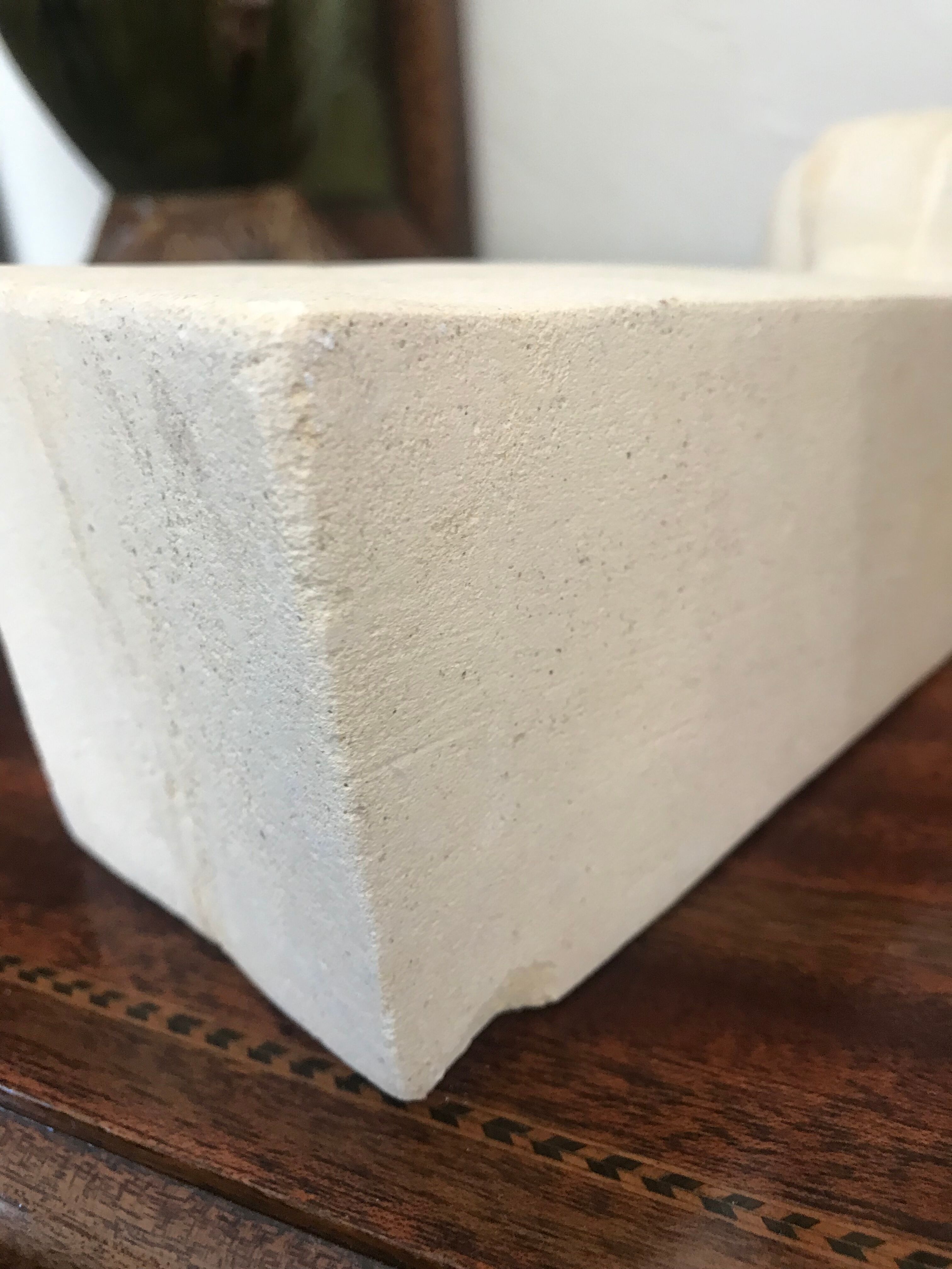 Pair of stone book clamts