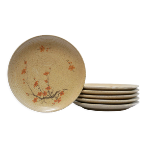 Série de 6 assiettes