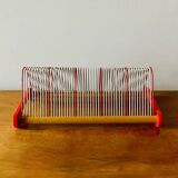 Vintage bec0 record holder for 50 vinyls