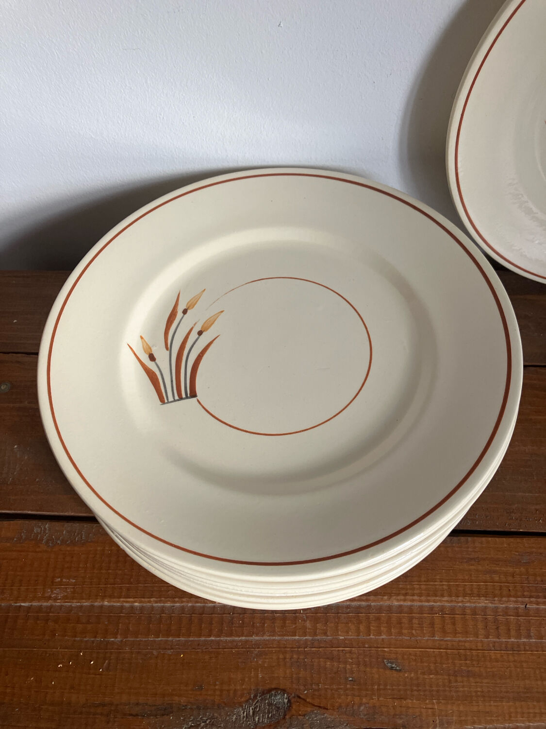 10 assiettes à dessert 