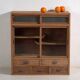 Old Japanese cedar wardrobe – Taishō / Shōwa period (c. 1912-1945) #32