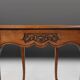 Sculpted Side Table in Wood, Glass & Rattan, France 1950s
