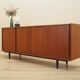 Danish teak sideboard 1960s with bar section and sliding doors