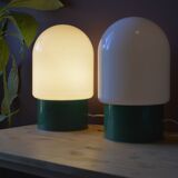 Pair of industrial lamps