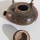 Signed vintage sandstone teapot