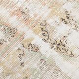 4x11 Long Wide Soft Beige Vintage Runner Rug, 116x334Cm FREE SHIPPING