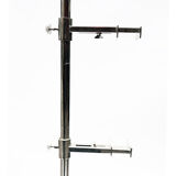 Lampadaire sur pied en inox