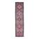 Vintage Turkish Oushak Handmade Wool Cotton Purple Runner 83x345