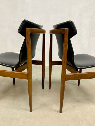 Set de 2 chaises de salle à manger par Inger Klingenberg pour Fristho Franeker