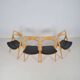 Set CH-29 Sawbuck chairs designed by Hans Wegner for Carl Hansen & Son