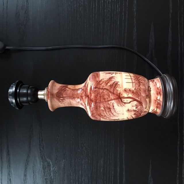Chinese décor lamp foot