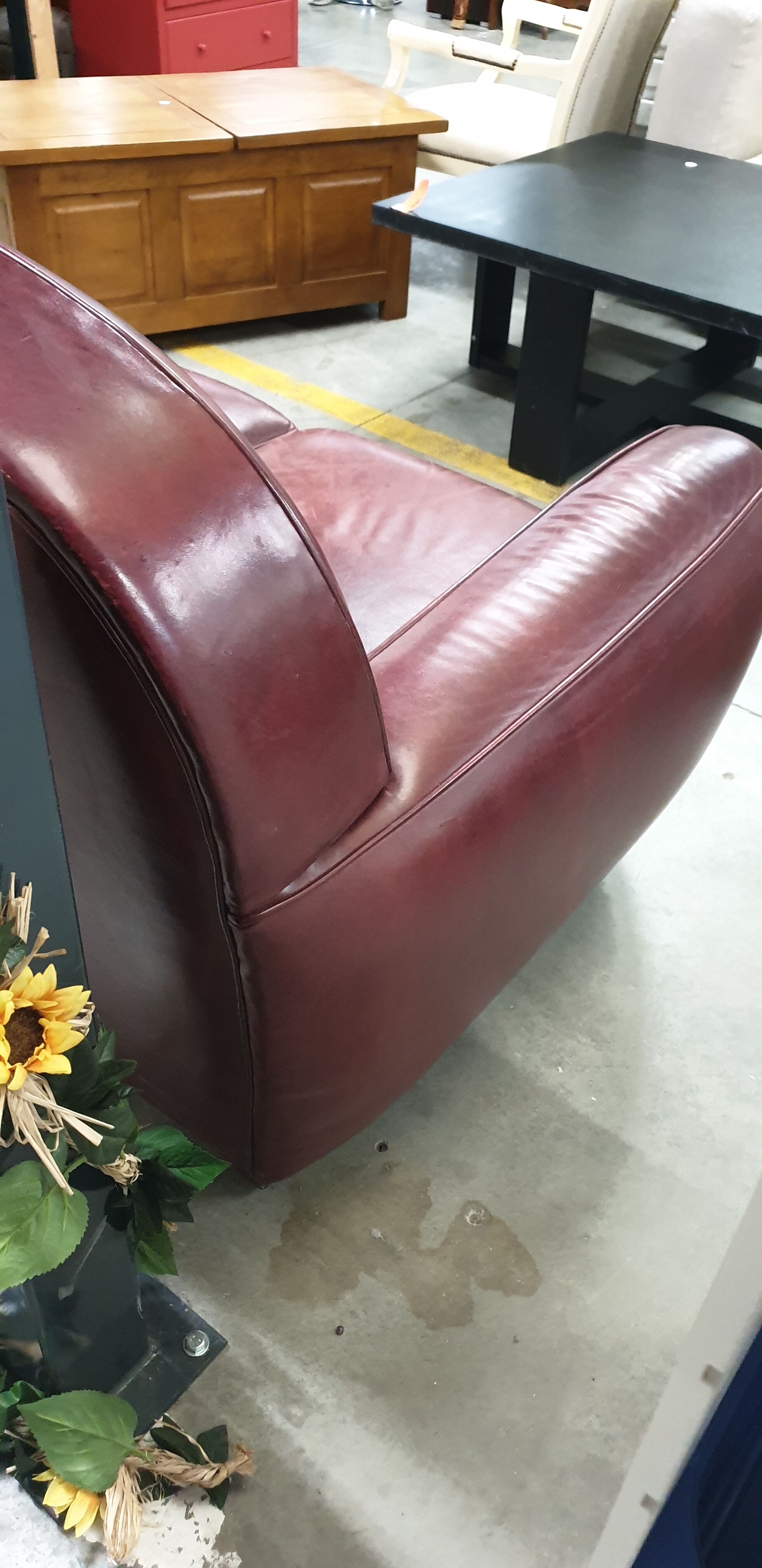 2-seater sofa Premium art deco leather