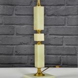 Onyx table lamp 1970