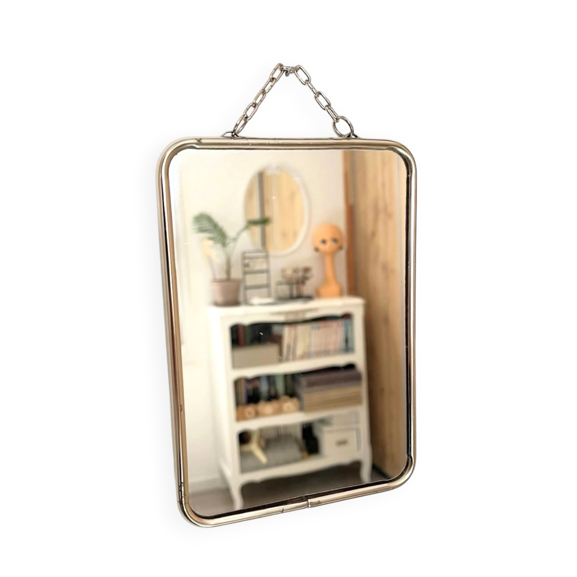 Vintage barber mirror
