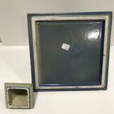 Pyramid-shaped ceramic covered box