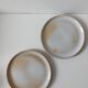 Vintage stoneware plate and bowl lot