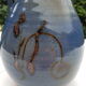 Carafe en grès émaillé signée années 1980