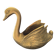 Brass swan