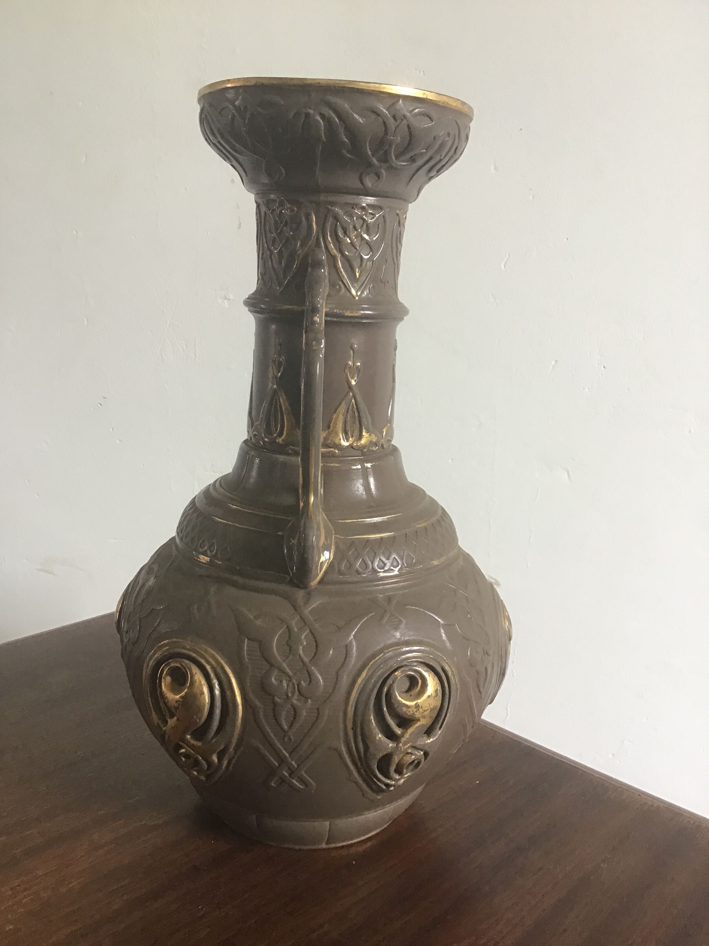 German ceramic vase
