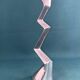 Matthew Hilton Zig Zag & Swan aluminium candle holders
