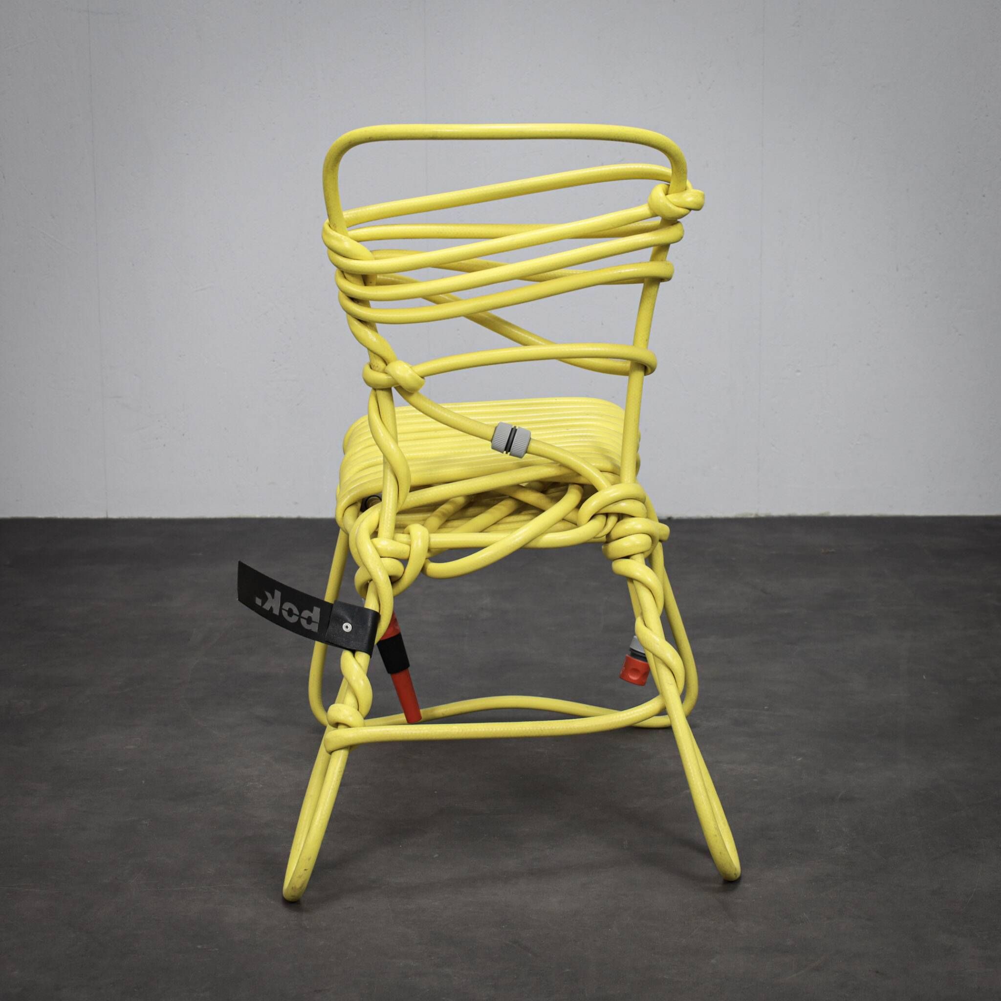 Chaise Hosepipe par Sander Bokkinga pour BOK, Pays-Bas, 2008