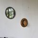 Oval ceramic mosaic mirror from the 50s/60s.