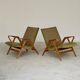 Pair of armchairs restored by Frantisek Jirak for Tatra Nabytok 1960