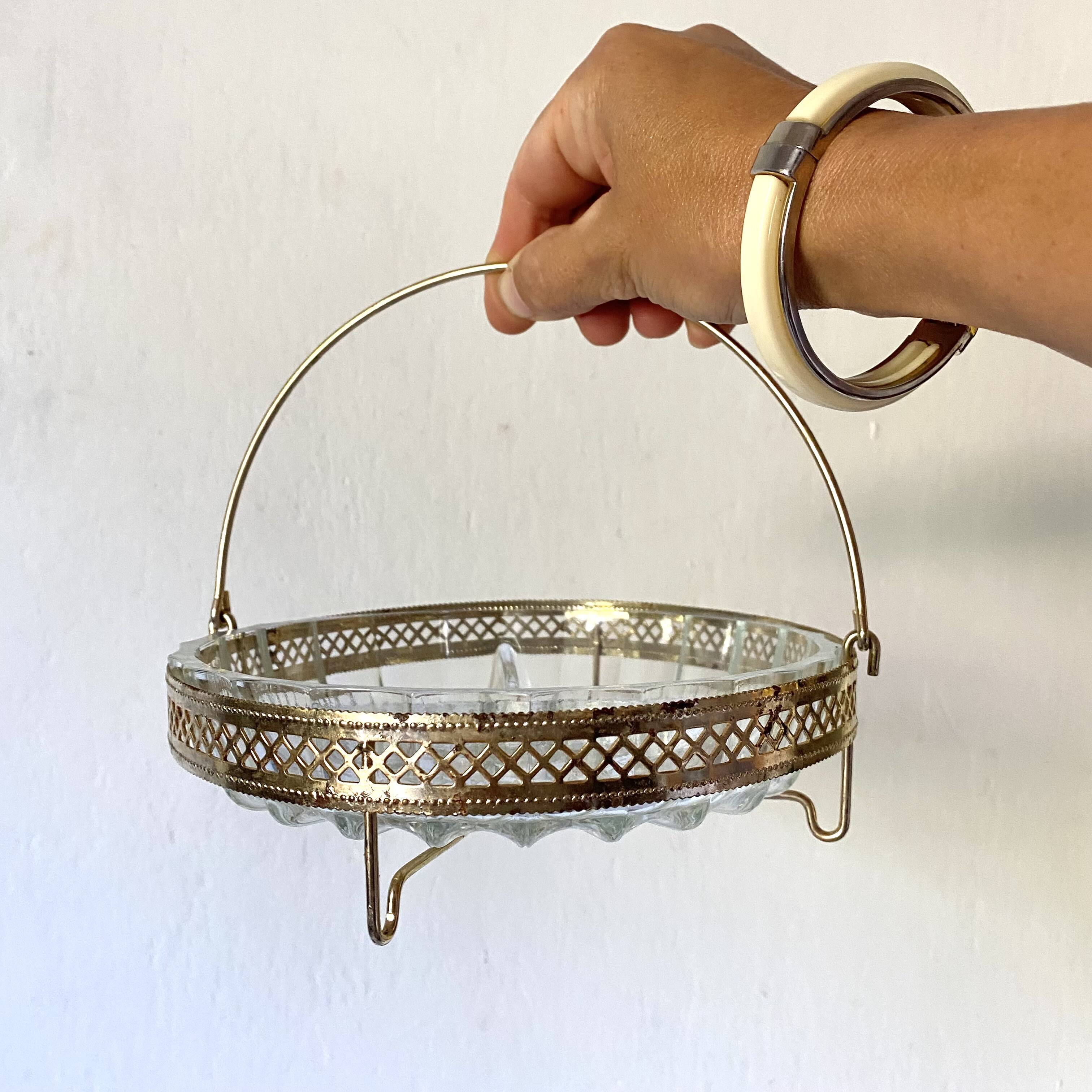 70s aperitif serving dish