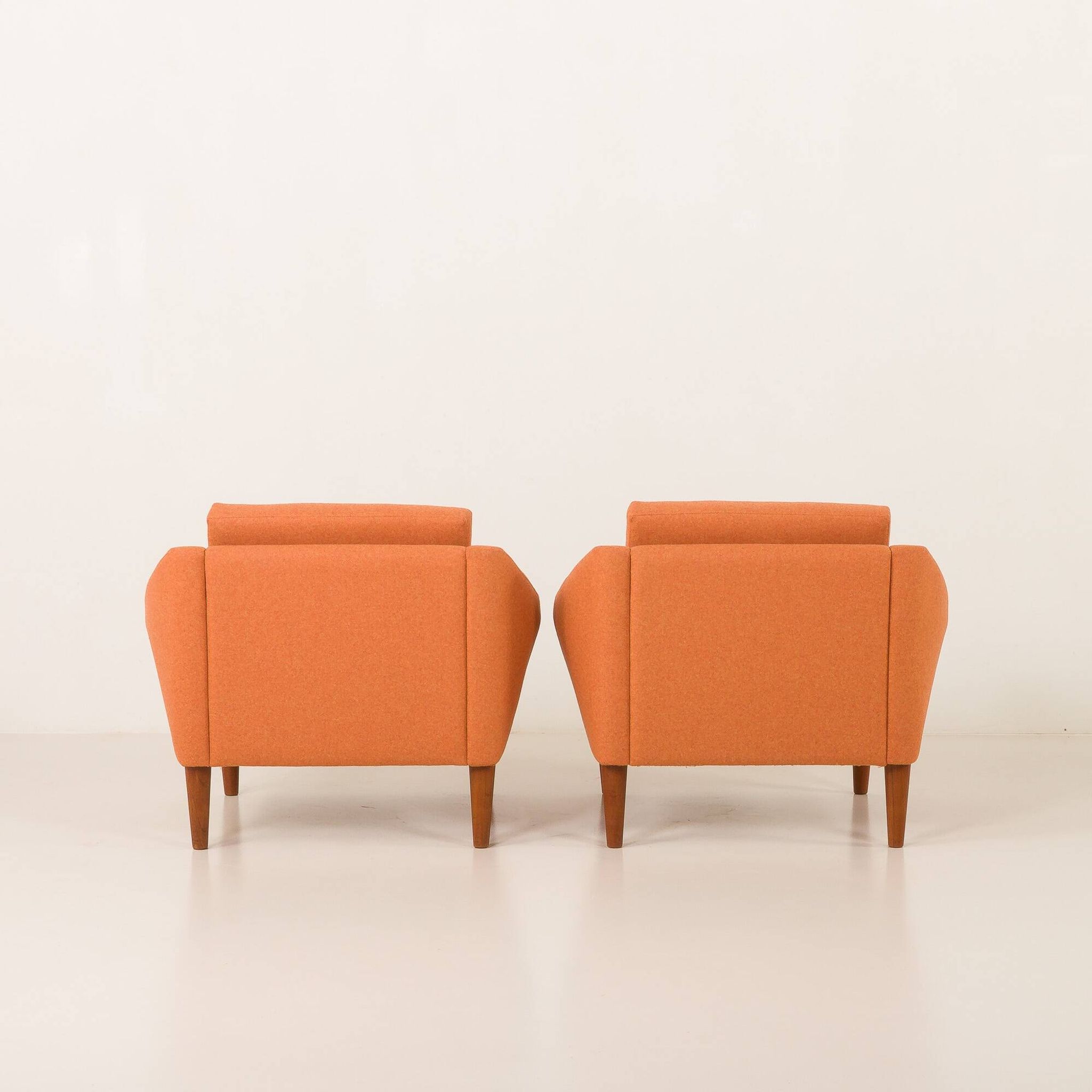 Dux Mid century lounge chairs attr. to  Folke Ohlsson, Sweden 1960s
