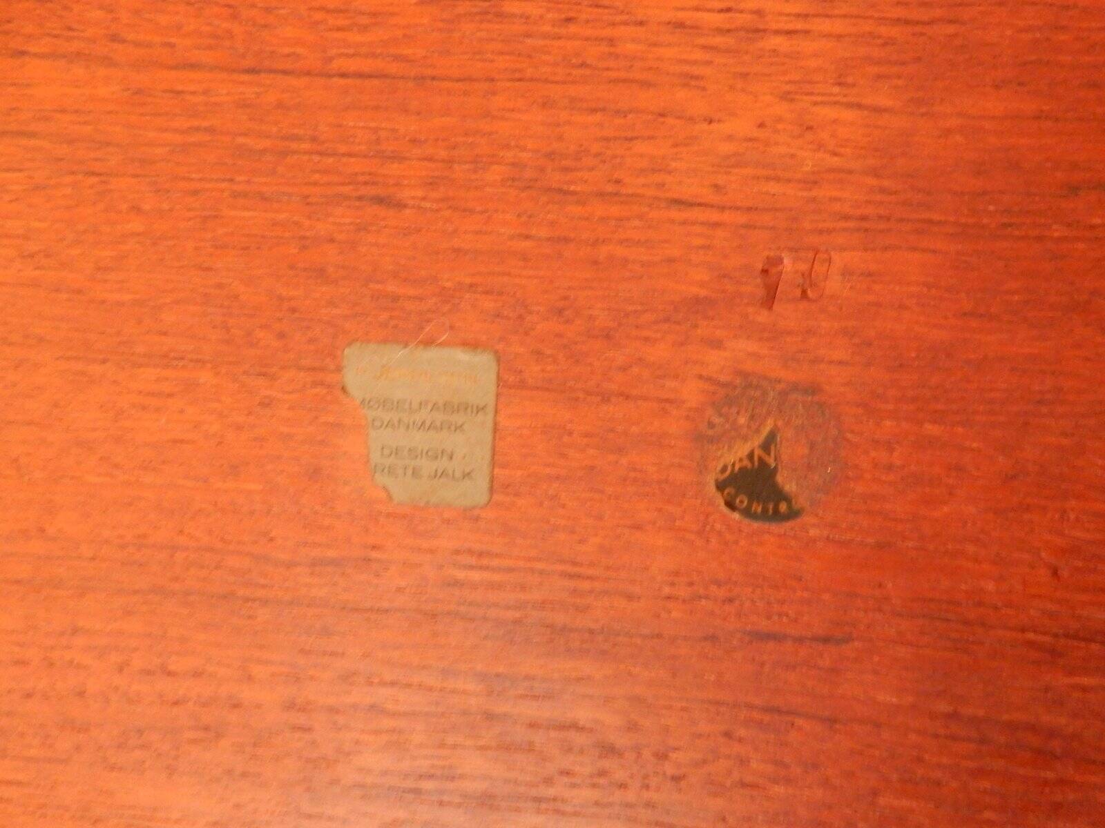 Rare coffee Table by Grete Jalk for Poul Jeppesen