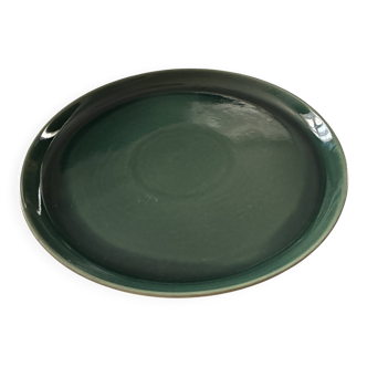 Large stoneware dish Manufacture de Digoin