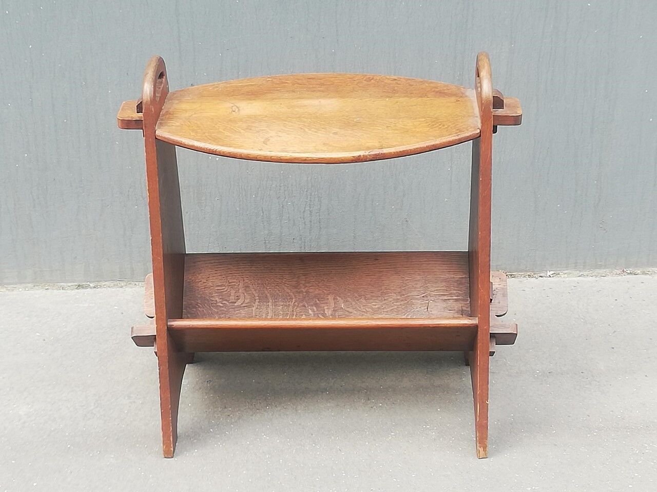 Brutalist side table 50s