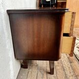 Pair of vintage bedside table and sofa end table