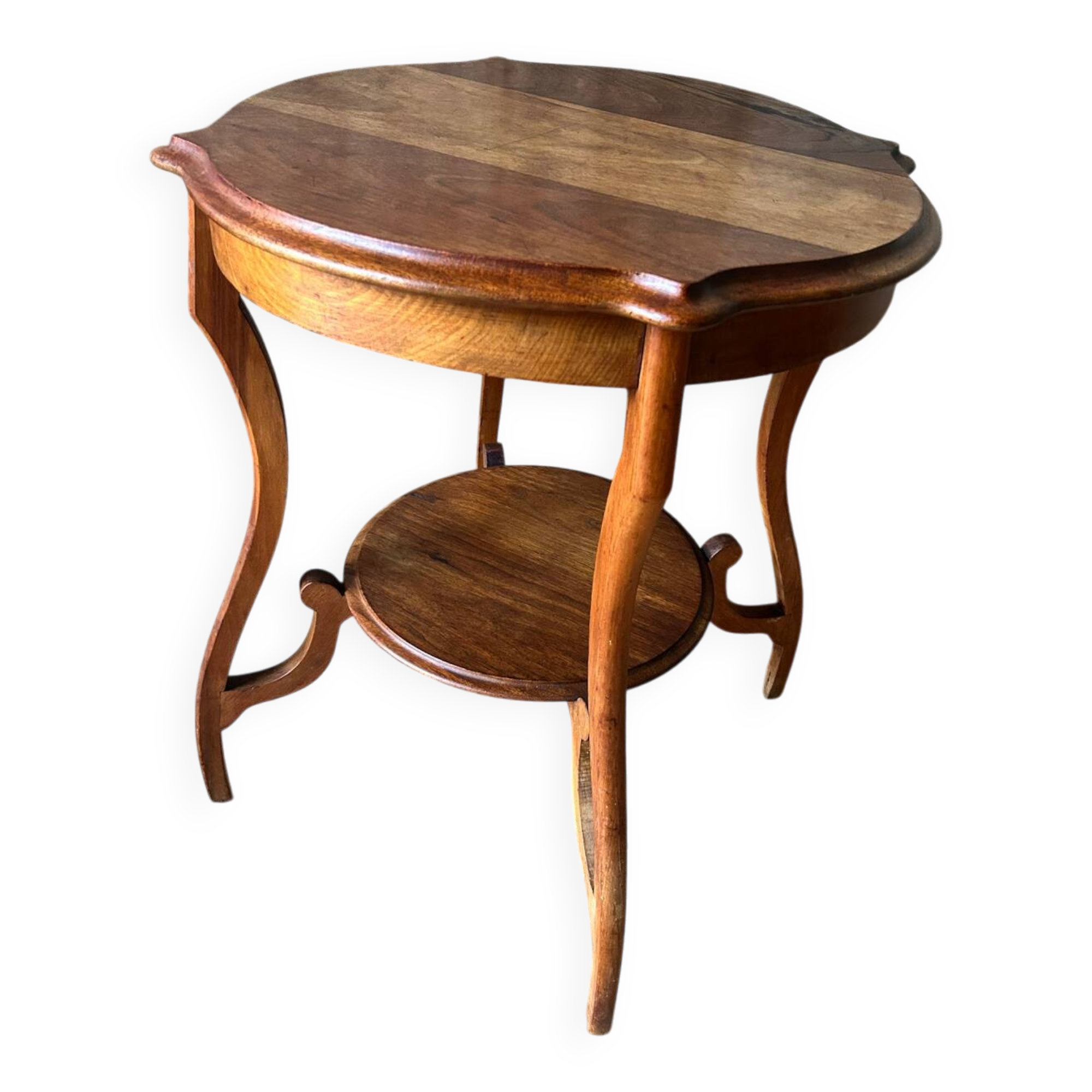 Antique wooden side table