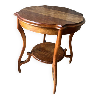 Antique wooden side table