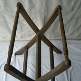 Folding and removable teak garden table