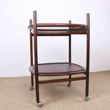 Brazilian service, 2 reversible trays Rosewood and Formica, Cantù Móveis for Interiores.