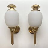 Set of two Sciolari wall lights.