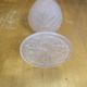 Set of 5 Frosted Pink Wine Glasses Made in Italy Vintage #E170