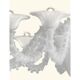 Contemporary White Rezzonico Glass Chandelier