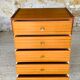 Commode vintage 5 tiroirs en teck circa 60