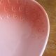 Strawberry-shaped earthenware salad bowl