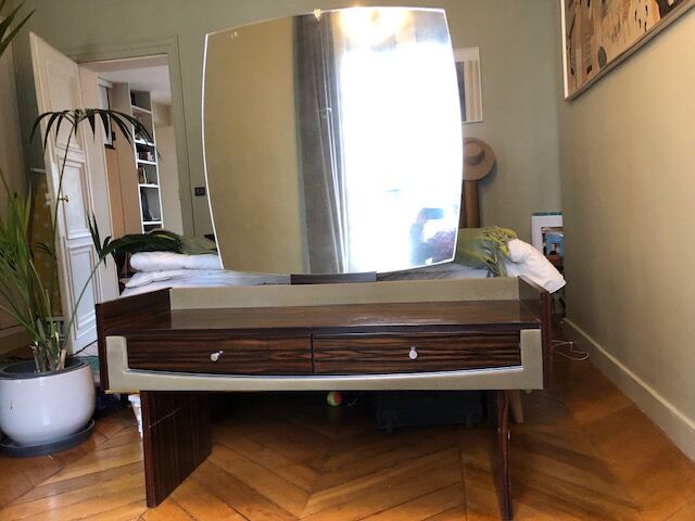Meuble coiffeuse 1960